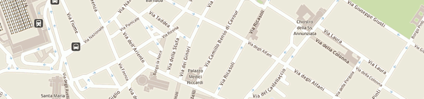 Mappa della impresa giocattoli dreoni a FIRENZE