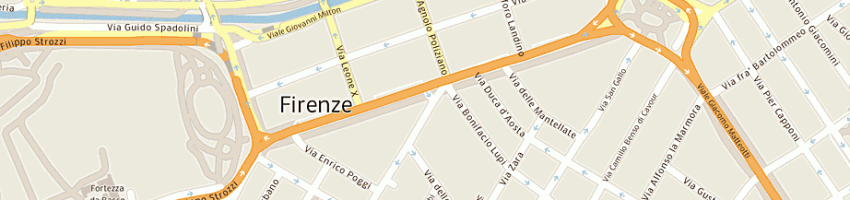 Mappa della impresa biamonte biagio a FIRENZE