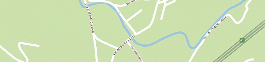Mappa della impresa piazzini virgilio di romano e roberto a FIRENZE