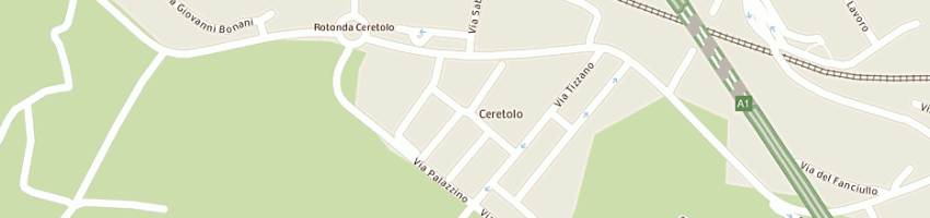 Mappa della impresa oliva maria a CASALECCHIO DI RENO
