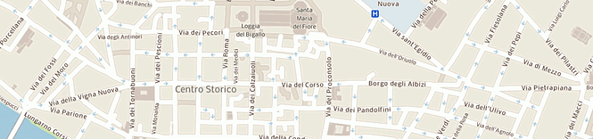 Mappa della impresa vecchio lotto a FIRENZE