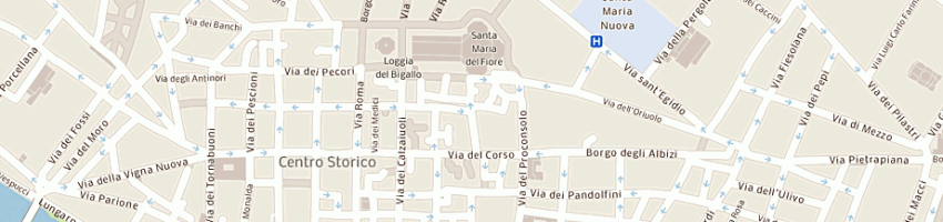 Mappa della impresa s giusto (srl) a FIRENZE