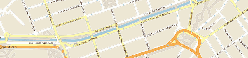 Mappa della impresa sund michael a FIRENZE