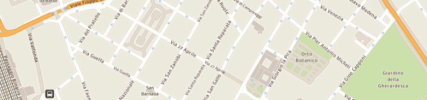 Mappa della impresa centro servizi generali sas di aniello armando e c a FIRENZE