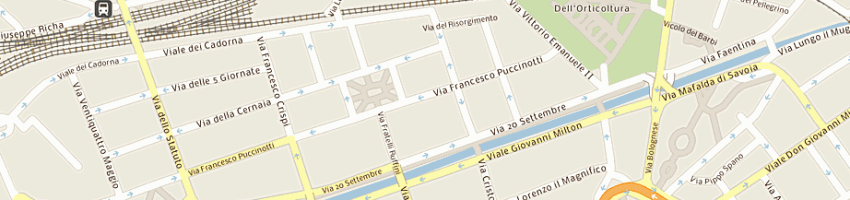 Mappa della impresa elna srl a FIRENZE