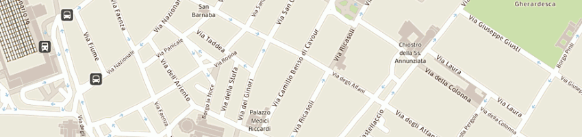 Mappa della impresa pattaya 2 srl a FIRENZE