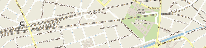 Mappa della impresa autocarrozzeria statuto di barone romualdo e facchini giacomo snc a FIRENZE