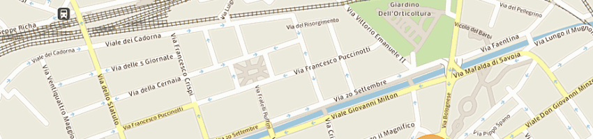 Mappa della impresa studio norberti bellini e associati a FIRENZE