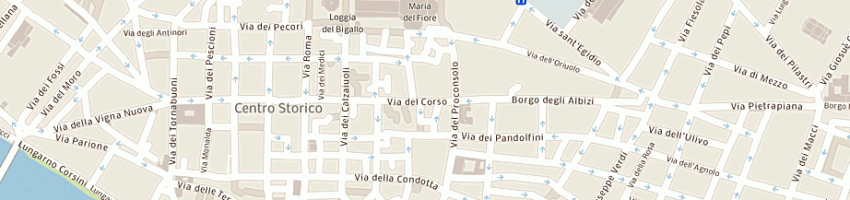 Mappa della impresa banca toscana a FIRENZE