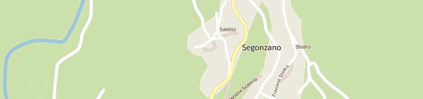 Mappa della impresa menegatti tullio a SEGONZANO