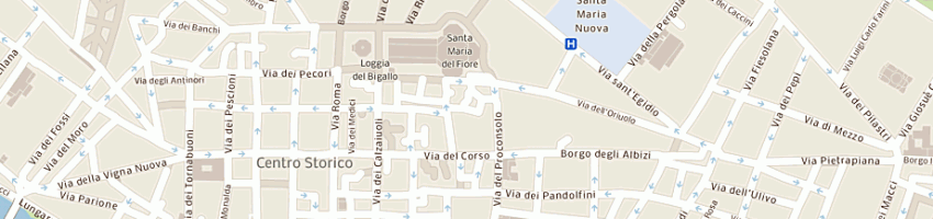 Mappa della impresa duomo cattedrale di s maria del fiore a FIRENZE