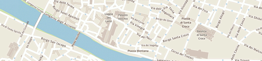 Mappa della impresa lanzo calabria srl a FIRENZE