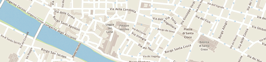 Mappa della impresa centro servizi di ulivi rossella a FIRENZE