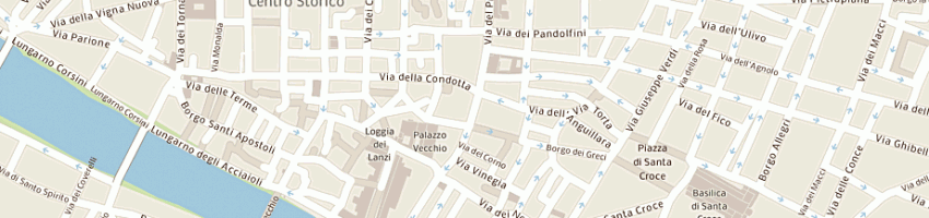 Mappa della impresa al portico di venturi maurizia maurizia a FIRENZE