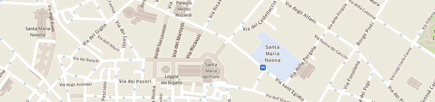 Mappa della impresa carteria tassotti srl a FIRENZE