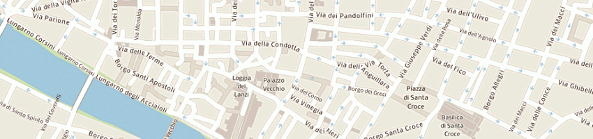 Mappa della impresa pasticceria bar s firenze dei flli bronzi snc a FIRENZE