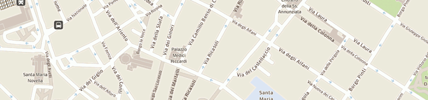 Mappa della impresa istituto nazionale assistenza sociale a FIRENZE