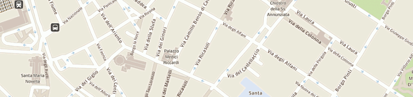 Mappa della impresa cesqui simonetta a FIRENZE