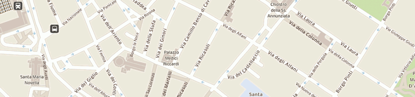 Mappa della impresa carnovale raffaele a FIRENZE