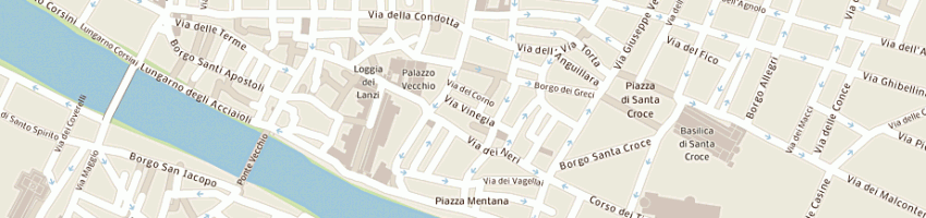 Mappa della impresa panificio zangheri di giovannoni s e c snc a FIRENZE
