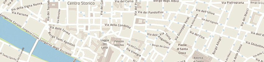 Mappa della impresa albergo bernini palace hotel a FIRENZE
