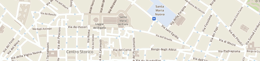 Mappa della impresa mandragora srll a FIRENZE