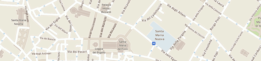 Mappa della impresa milleidee a FIRENZE