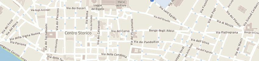 Mappa della impresa peppe peluso collezioni srl a FIRENZE