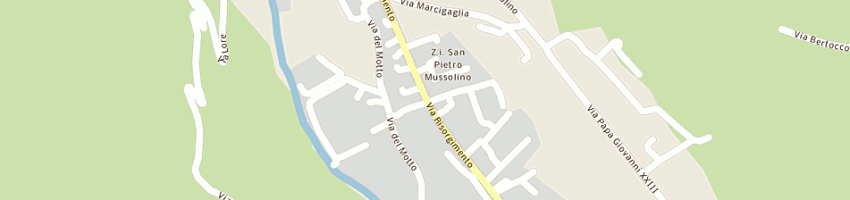 Mappa della impresa zeta due di zanconato mario e c (snc) a SAN PIETRO MUSSOLINO