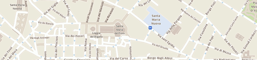 Mappa della impresa mandragora srl a FIRENZE