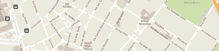 Mappa della impresa l'ufficio moderno di firenze a FIRENZE