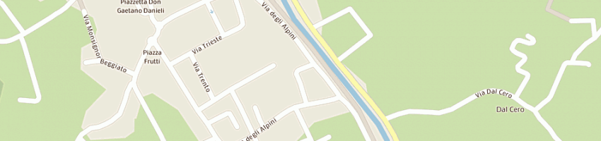 Mappa della impresa tranceria oscar (snc) a MONTECCHIA DI CROSARA
