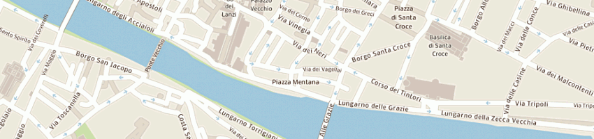 Mappa della impresa galleria mentana a FIRENZE
