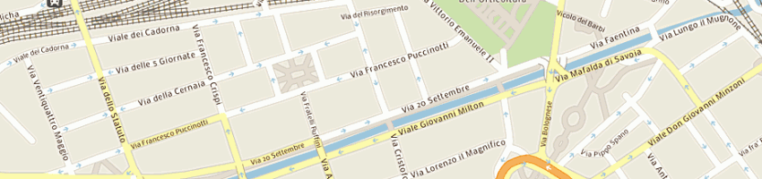 Mappa della impresa for sas di forestiere daniela e c a FIRENZE