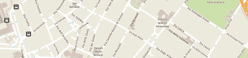 Mappa della impresa ikram international shakil a FIRENZE