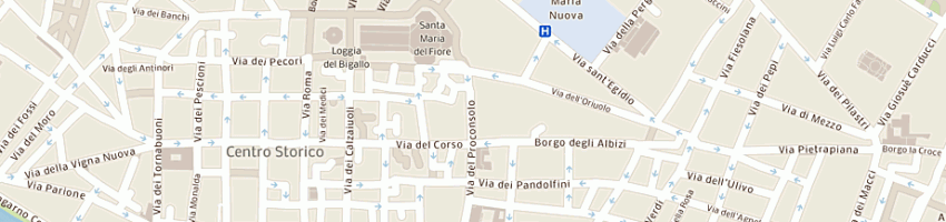 Mappa della impresa audiomedical di vella tiziano e c sas a FIRENZE