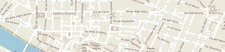 Mappa della impresa vanzo gino a FIRENZE