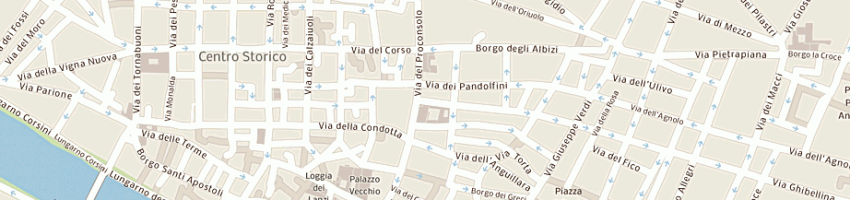 Mappa della impresa accademia del giglio a FIRENZE