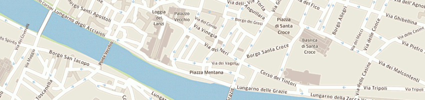 Mappa della impresa marco villani e c bottega d'arte (sas) a FIRENZE