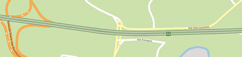 Mappa della impresa pizzeria al camin di guadin loreta a SOAVE
