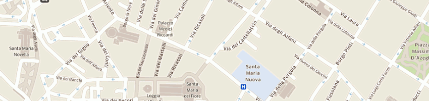 Mappa della impresa hua mu lan di yang zhenggao a FIRENZE