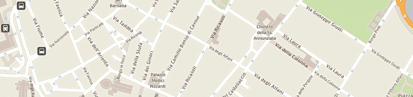 Mappa della impresa siram spa a FIRENZE