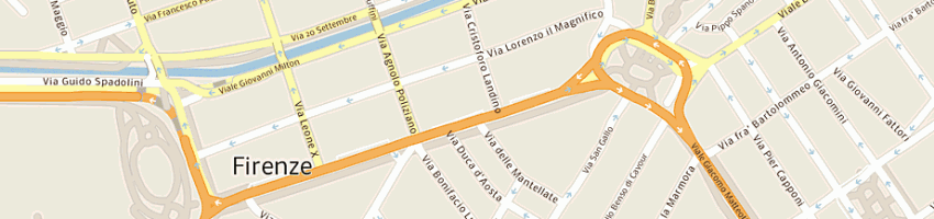 Mappa della impresa studio legale avv de fabritiis c e avvpagnini g a FIRENZE