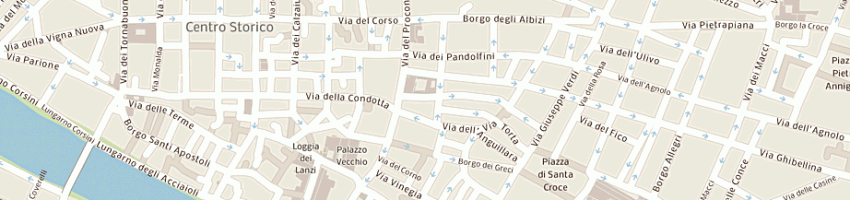 Mappa della impresa chiesa a FIRENZE