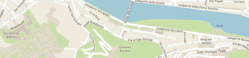 Mappa della impresa sky photografhic di g e d milazzo e c sas a FIRENZE