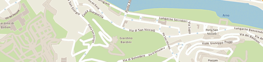 Mappa della impresa gori patrizia a FIRENZE