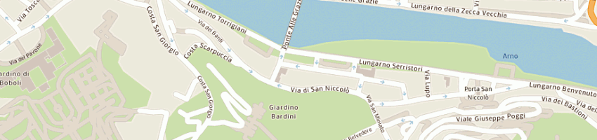 Mappa della impresa all pub one di luigi rami e c sas a FIRENZE