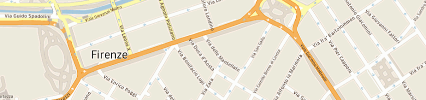 Mappa della impresa bonotto varinnio a FIRENZE