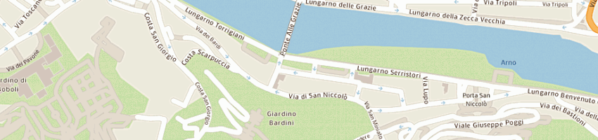 Mappa della impresa gramignan riccardo a FIRENZE