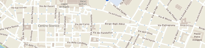 Mappa della impresa nahual a FIRENZE